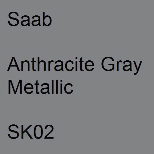 Saab, Anthracite Gray Metallic, SK02.